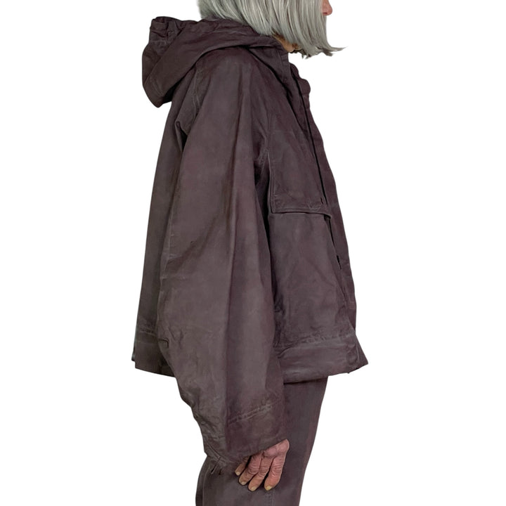 HOODED SHORT JACKET