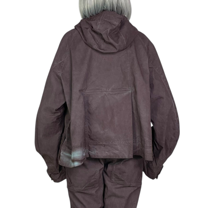 HOODED SHORT JACKET