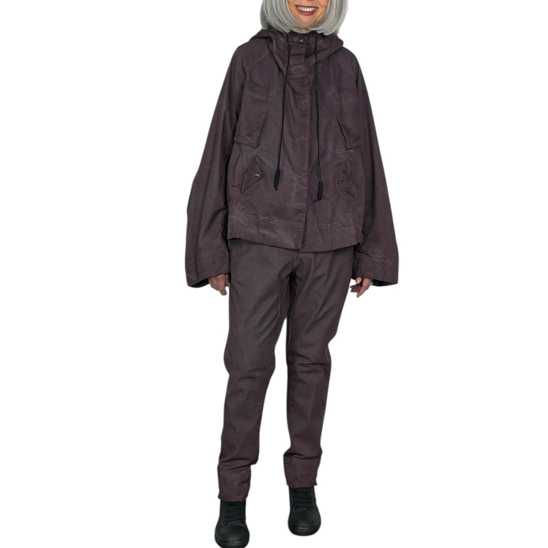 HOODED SHORT JACKET