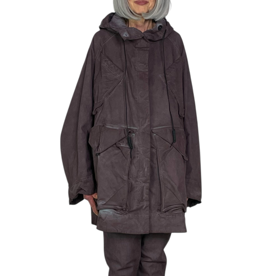HOODED 4 POCKET JACKET