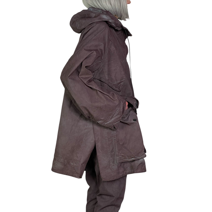 HOODED 4 POCKET JACKET
