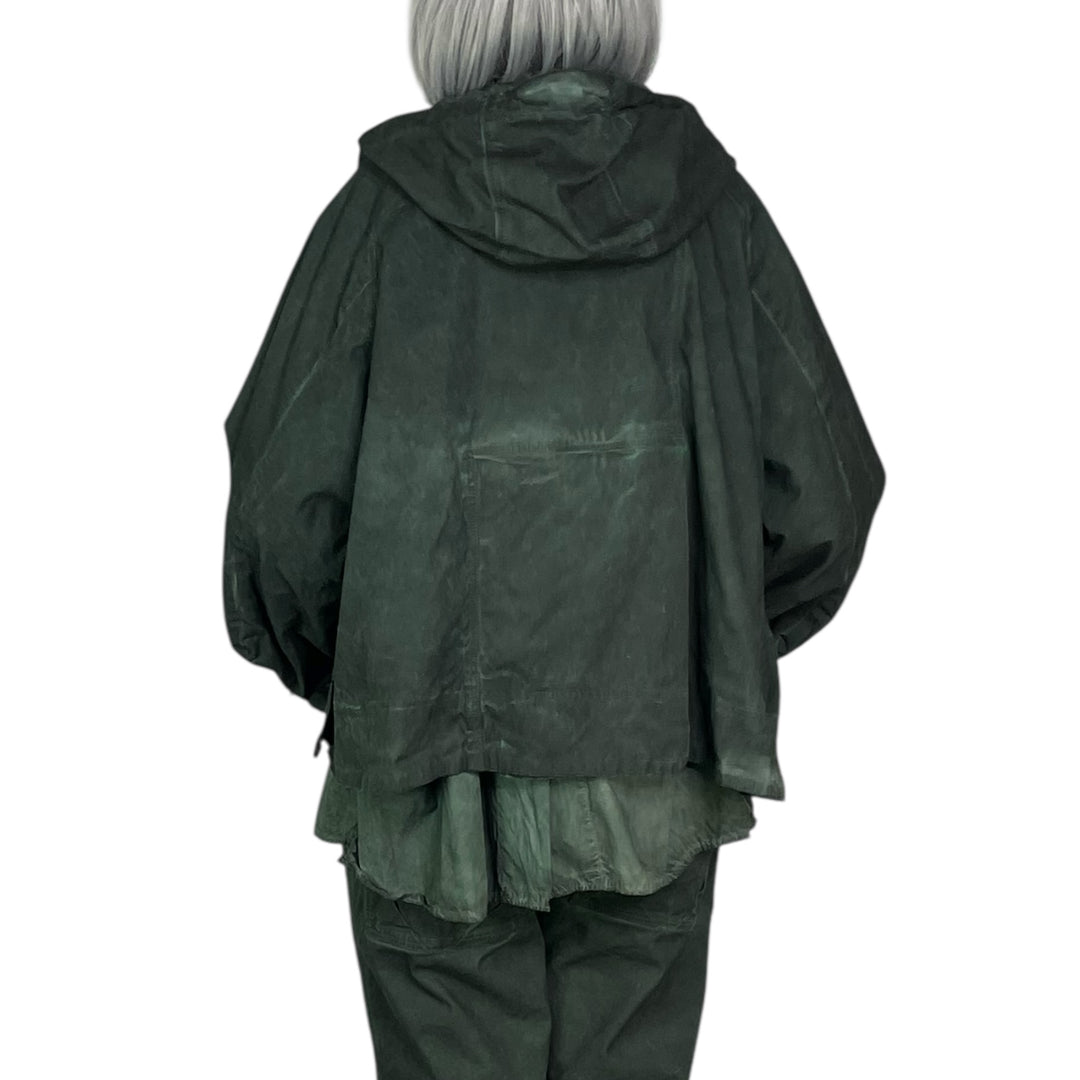 HOODED SHORT JACKET