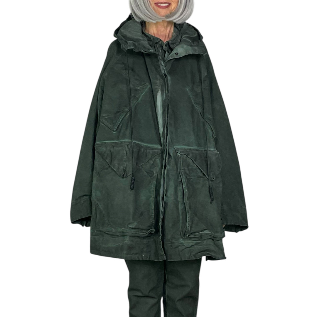HOODED 4 POCKET JACKET