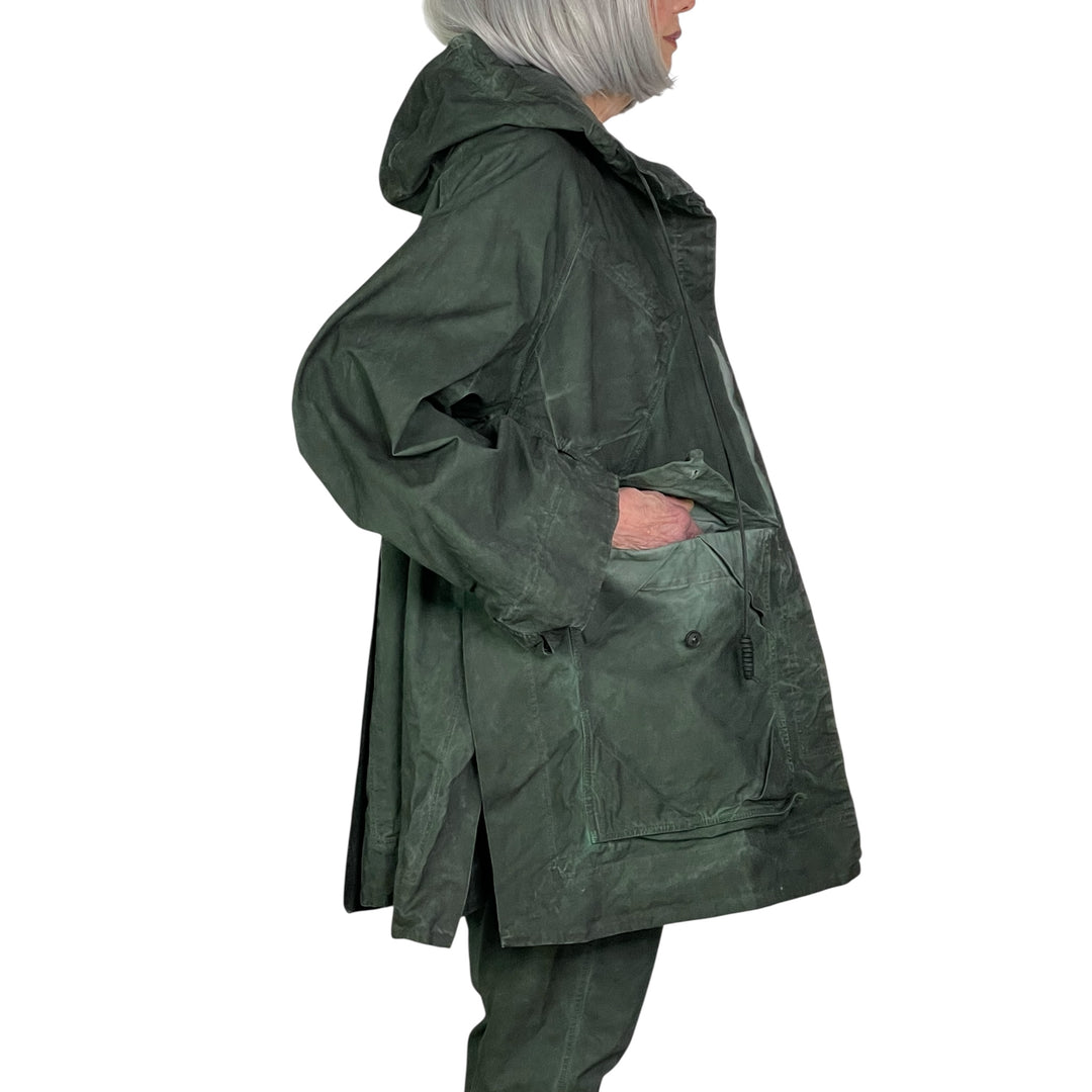HOODED 4 POCKET JACKET