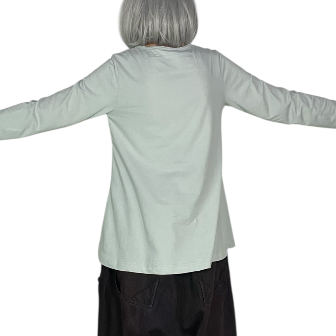 SHAPED CREWNECK T-SHIRT