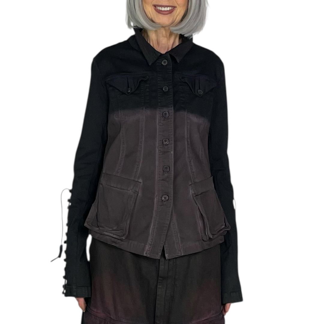 OVERDYED SHAPED JACKET