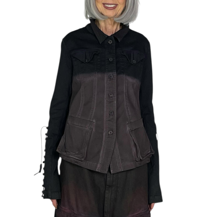 OVERDYED SHAPED JACKET