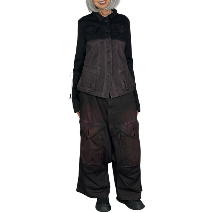 OVERDYED BIG POCKETS TROUSER