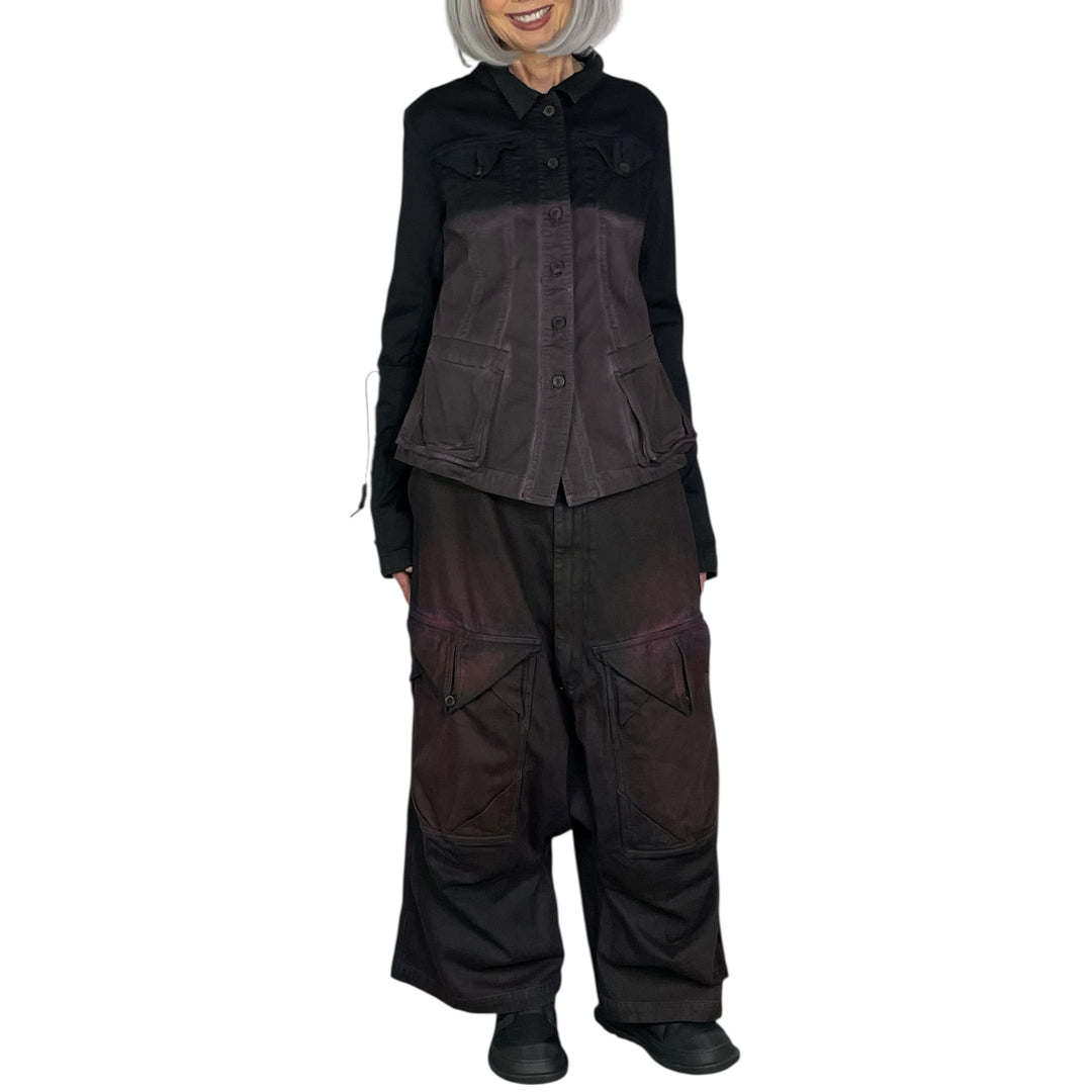 OVERDYED SHAPED JACKET
