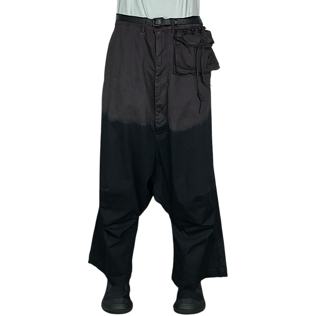 OVERDYED WAIST POUCH TROUSER