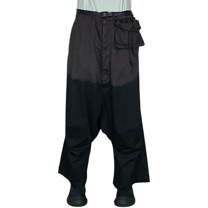 OVERDYED WAIST POUCH TROUSER