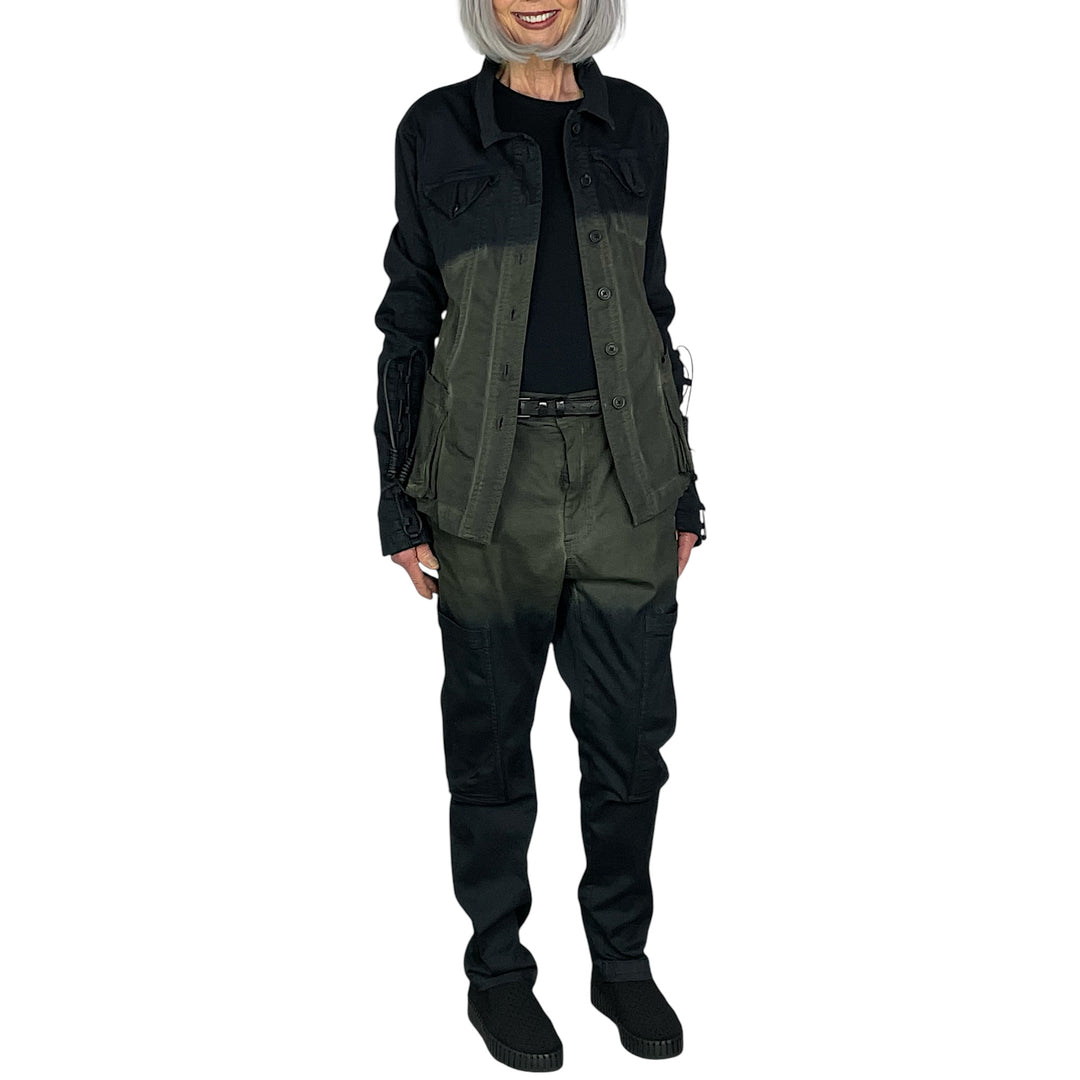 OVERDYED THIGH POCKETS TROUSER