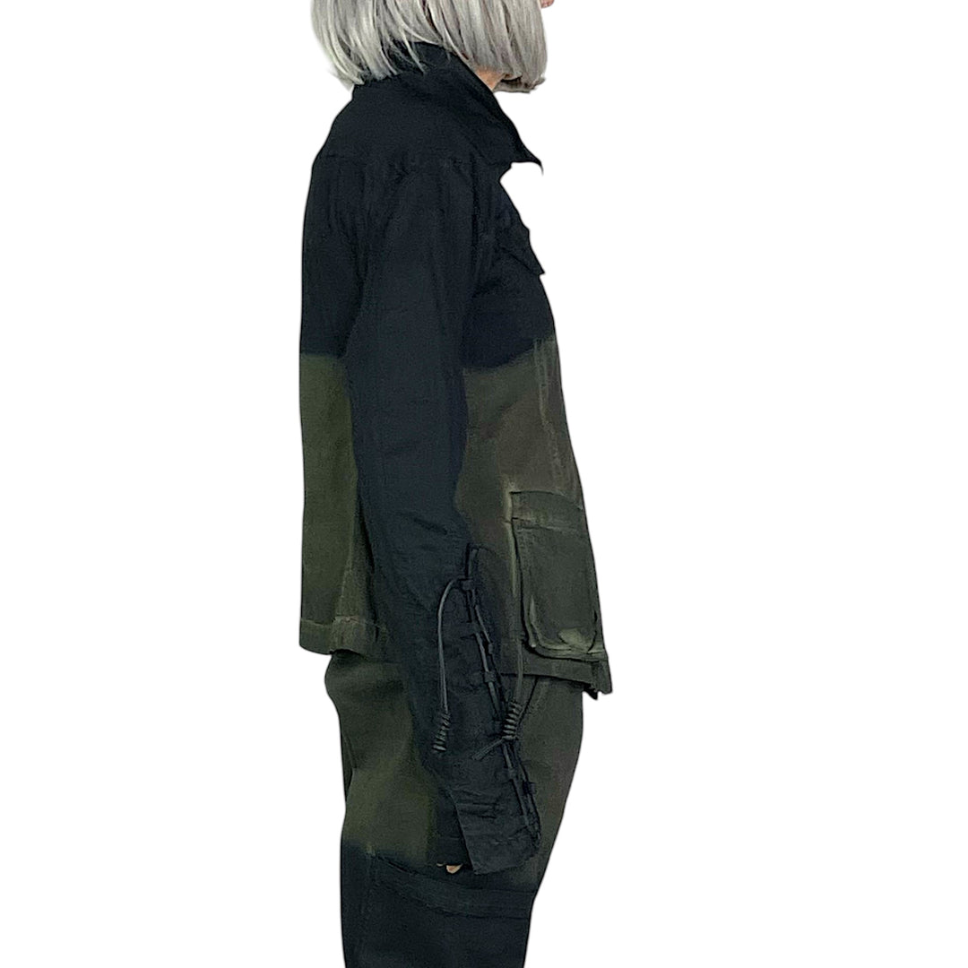 OVERDYED SHAPED JACKET