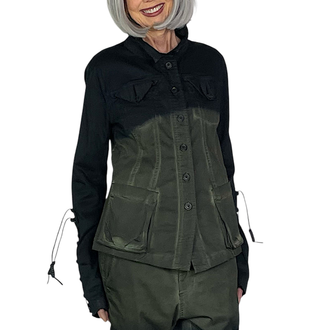 OVERDYED SHAPED JACKET