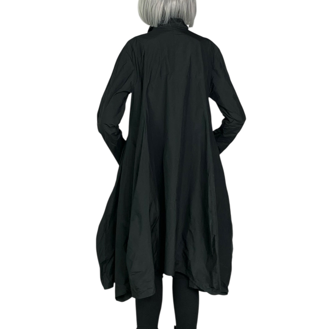 MEMORY CRUSH BUTTON DRESS