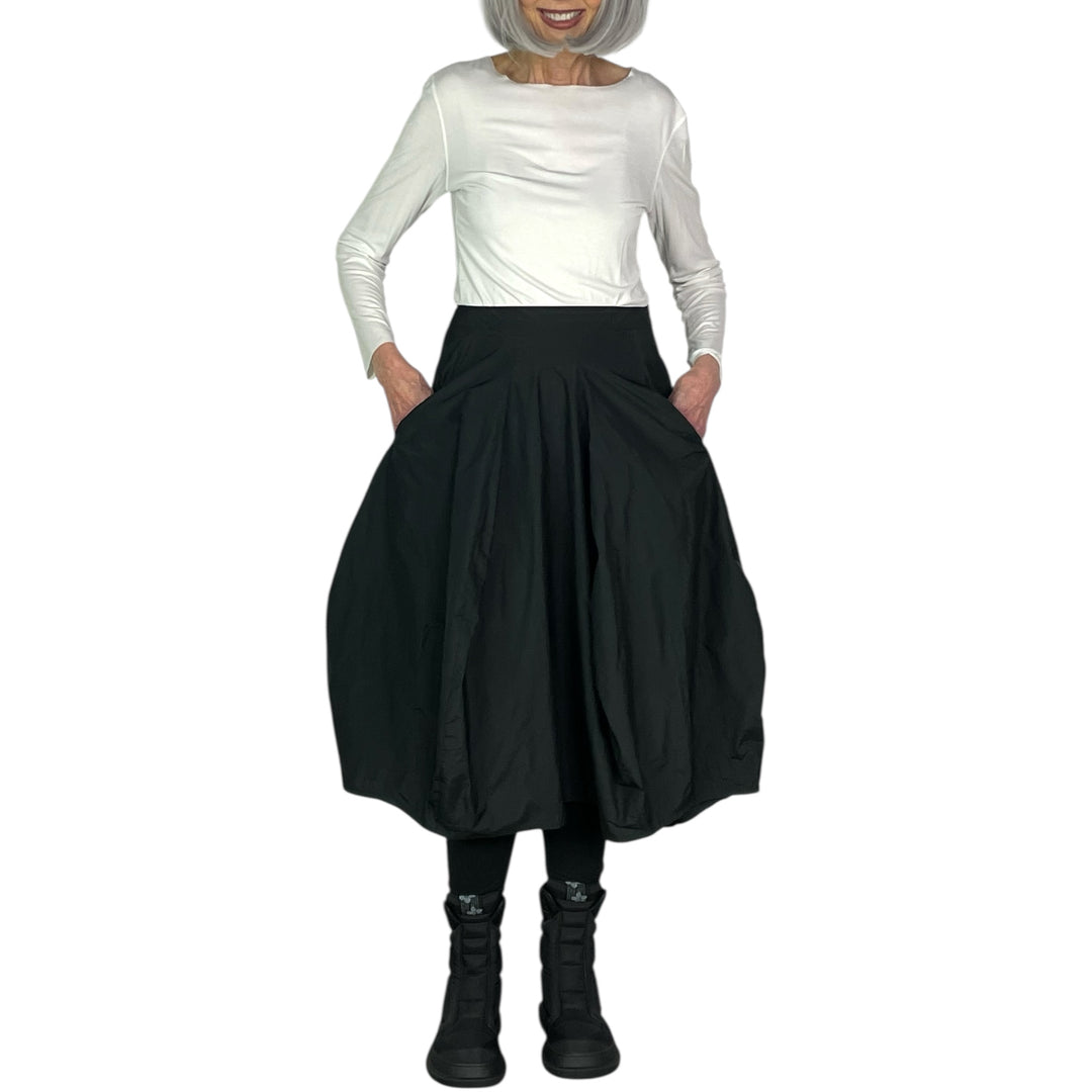 MEMORY CRUSH FULL SKIRT