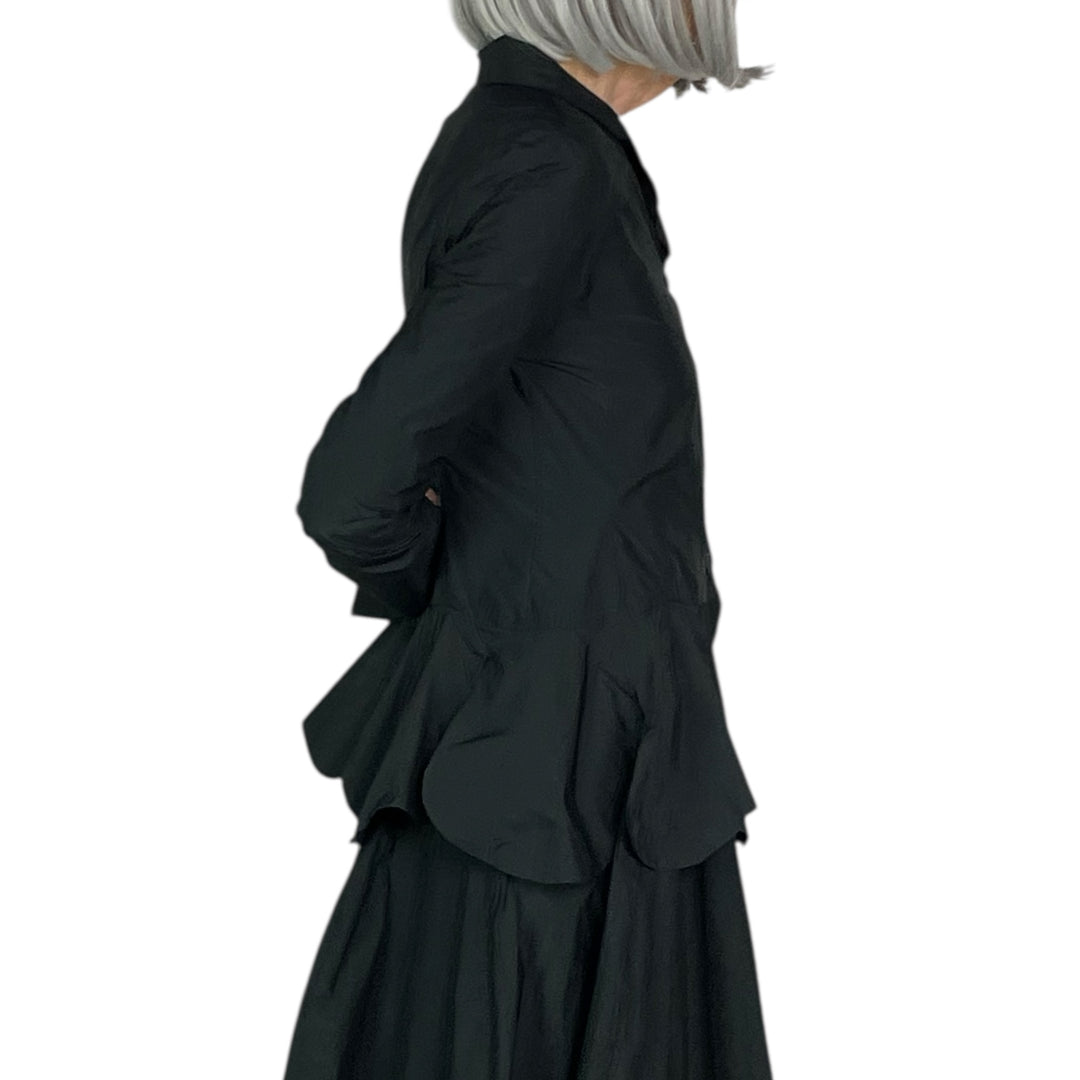 MEMORY CRUSH FITTED JACKET
