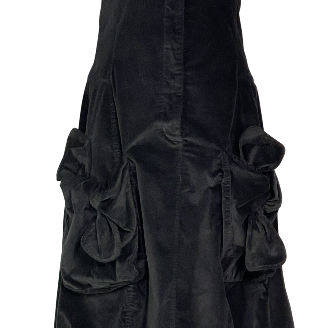TIE POCKETS DRESS