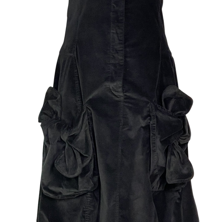 TIE POCKETS DRESS