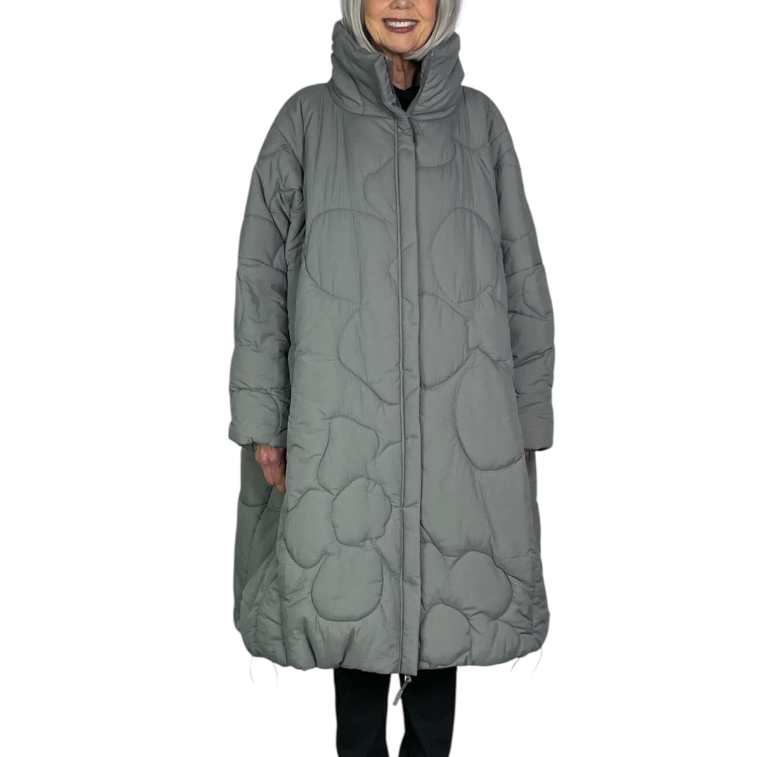 QUILTED PUFFER CAR COAT