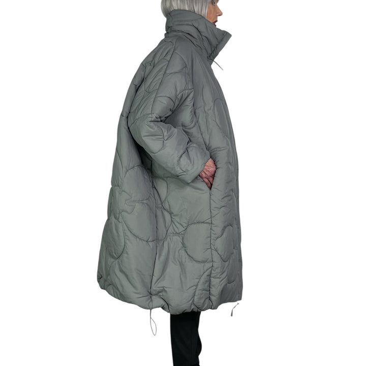 QUILTED PUFFER CAR COAT