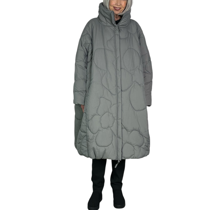 QUILTED PUFFER CAR COAT