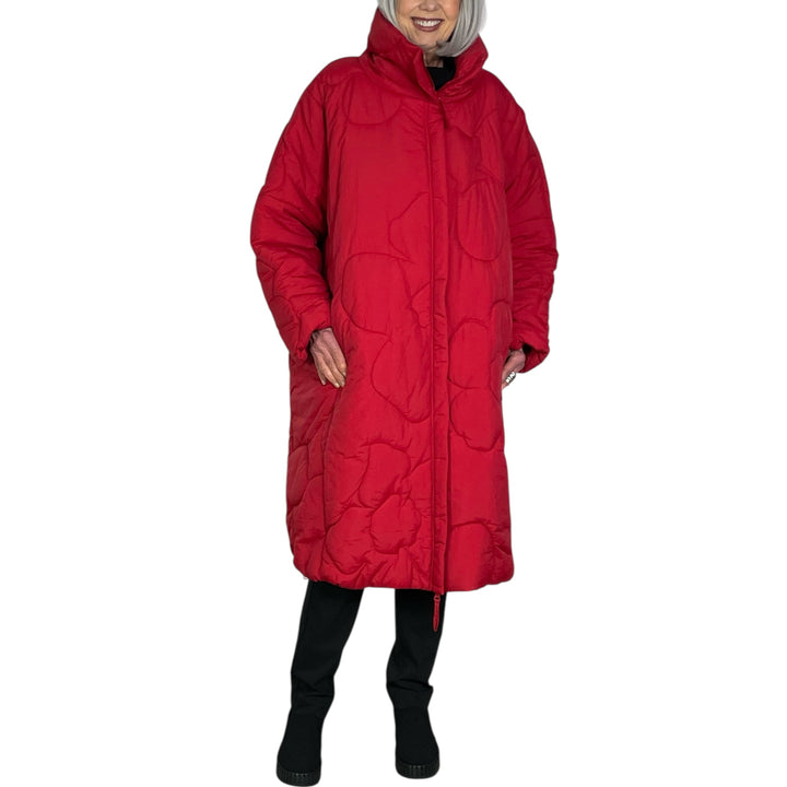 QUILTED PUFFER CAR COAT