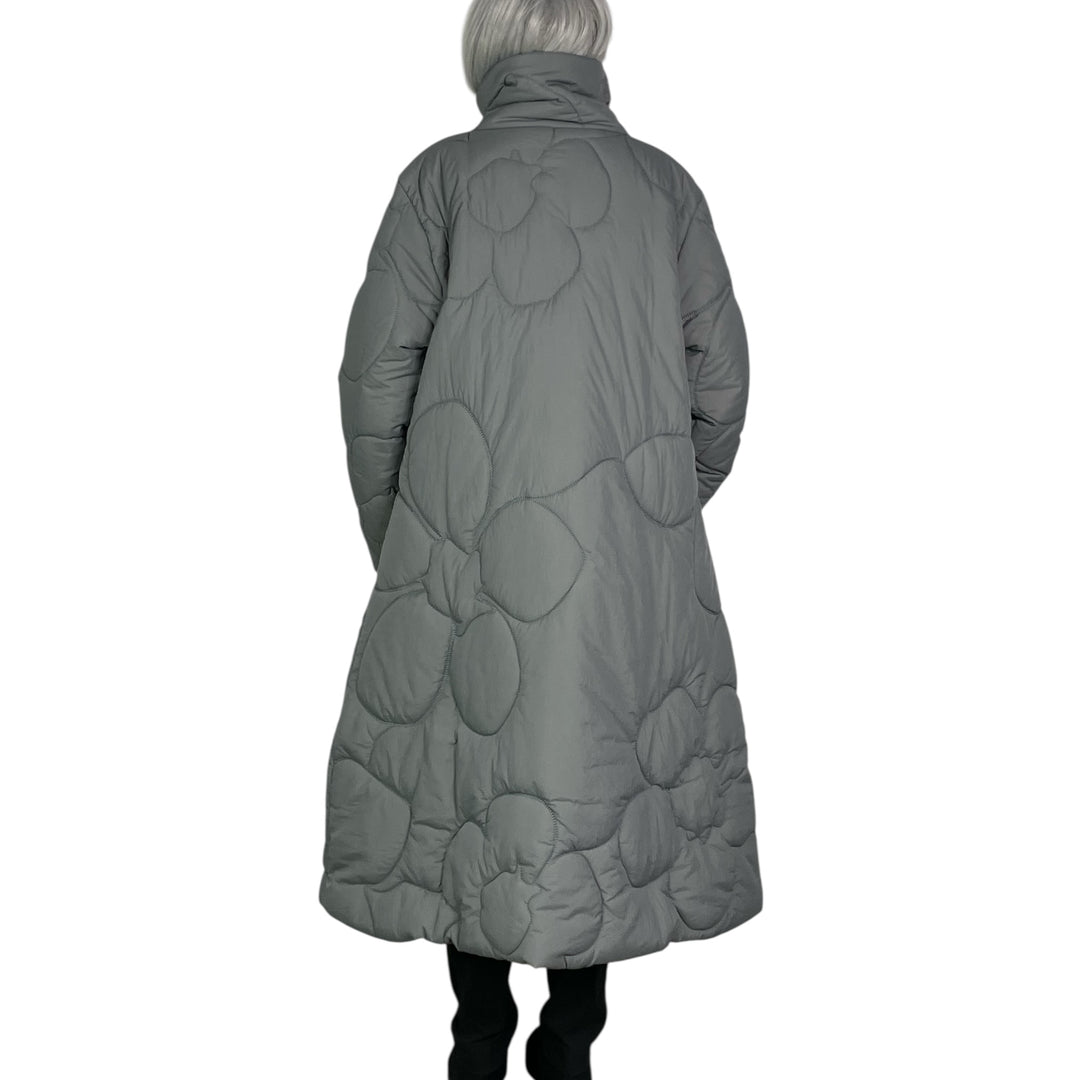 QUILTED PUFFER LONG COAT
