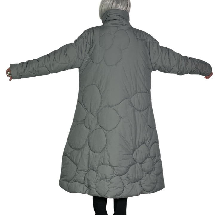 QUILTED PUFFER LONG COAT