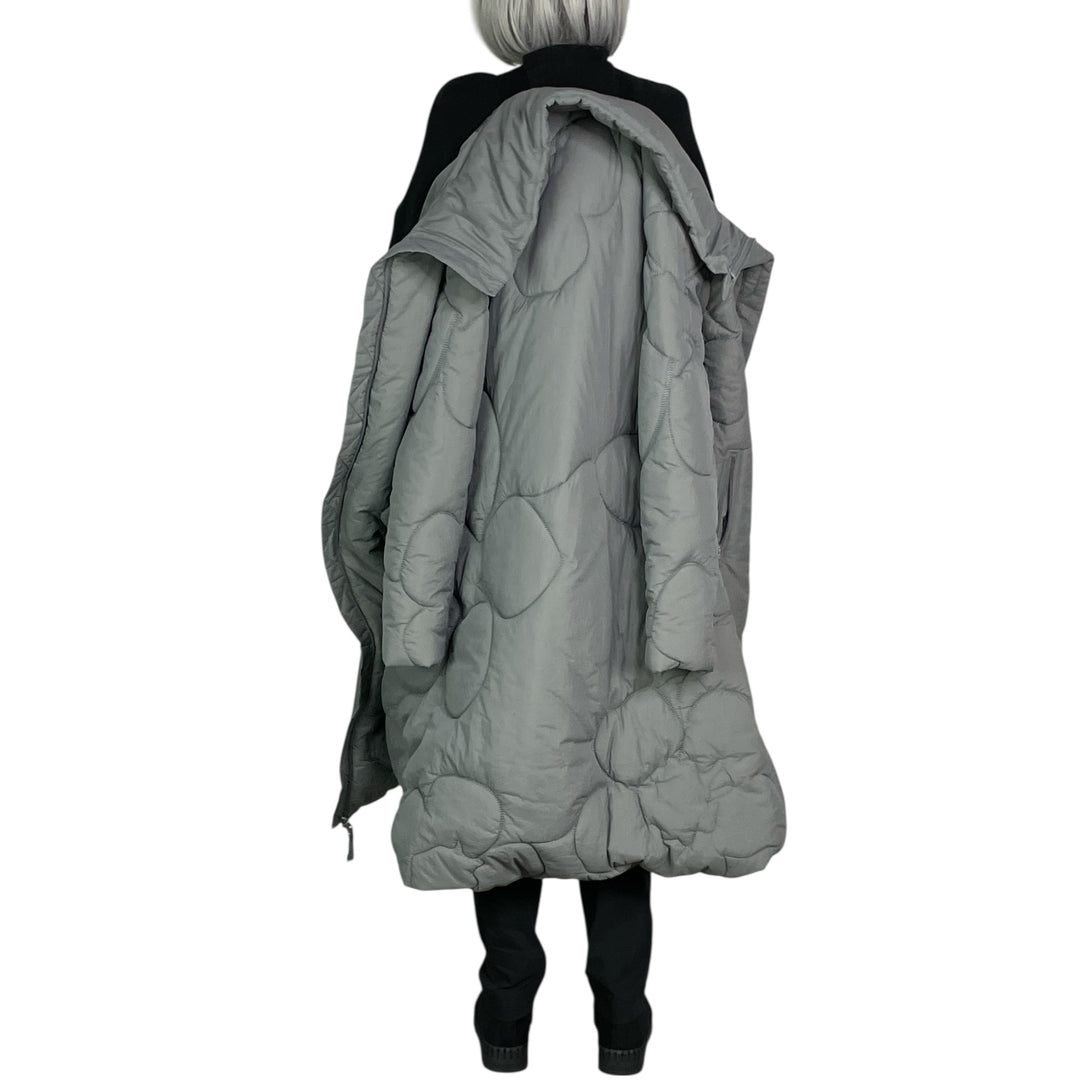 QUILTED PUFFER LONG COAT
