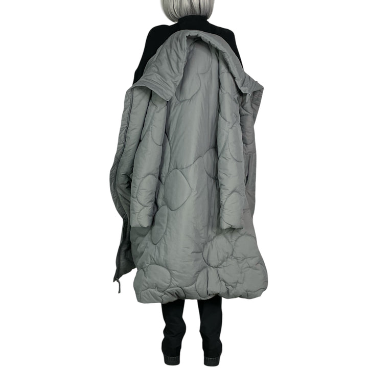 QUILTED PUFFER LONG COAT