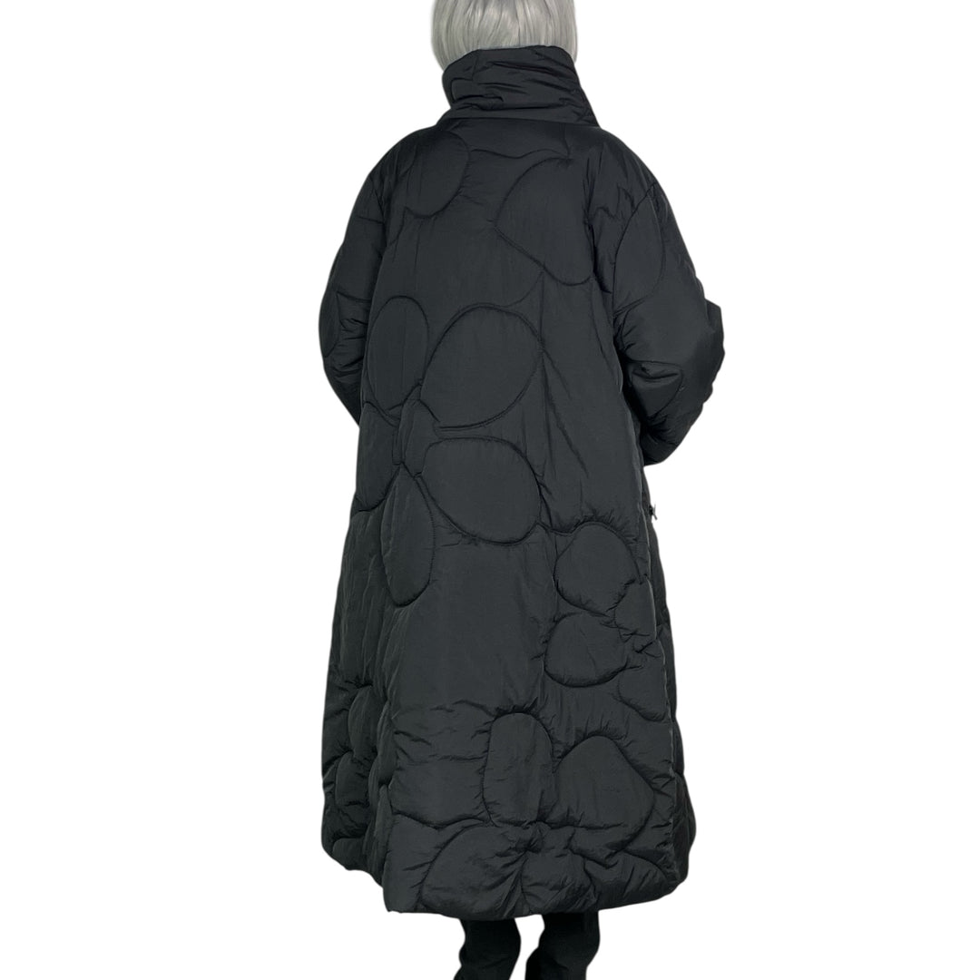 QUILTED PUFFER LONG COAT