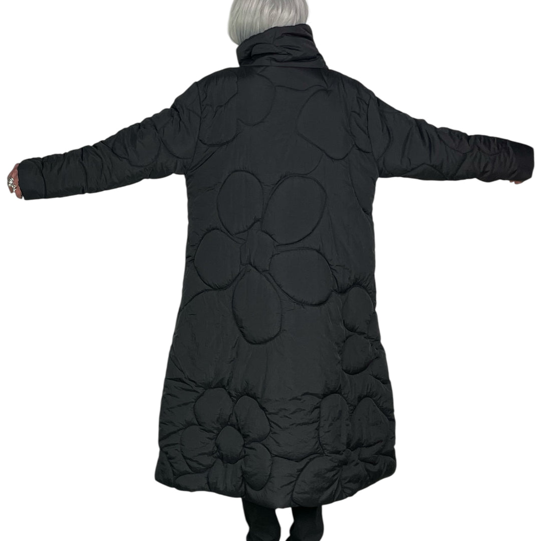QUILTED PUFFER LONG COAT