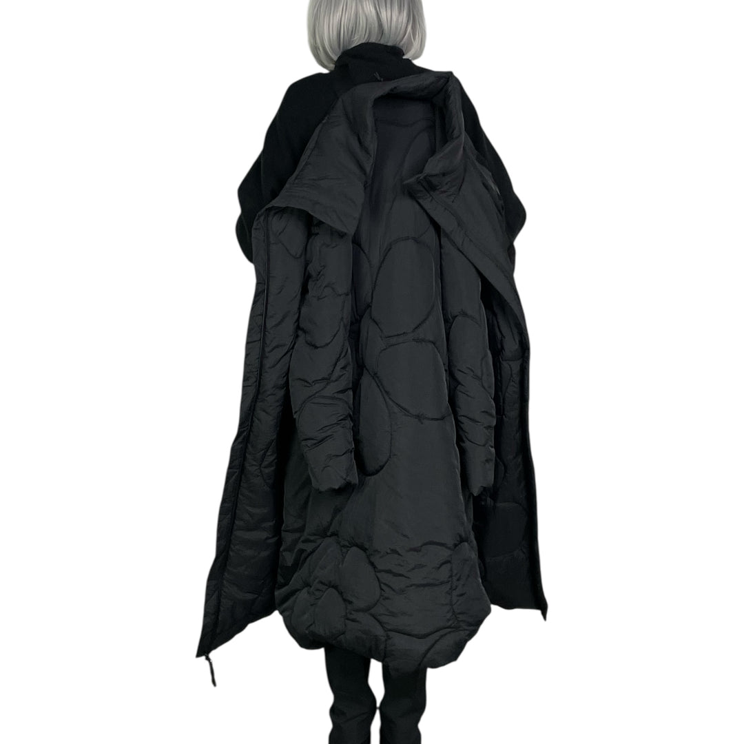 QUILTED PUFFER LONG COAT