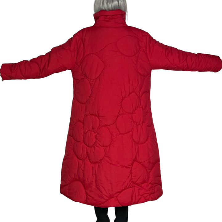 QUILTED PUFFER LONG COAT