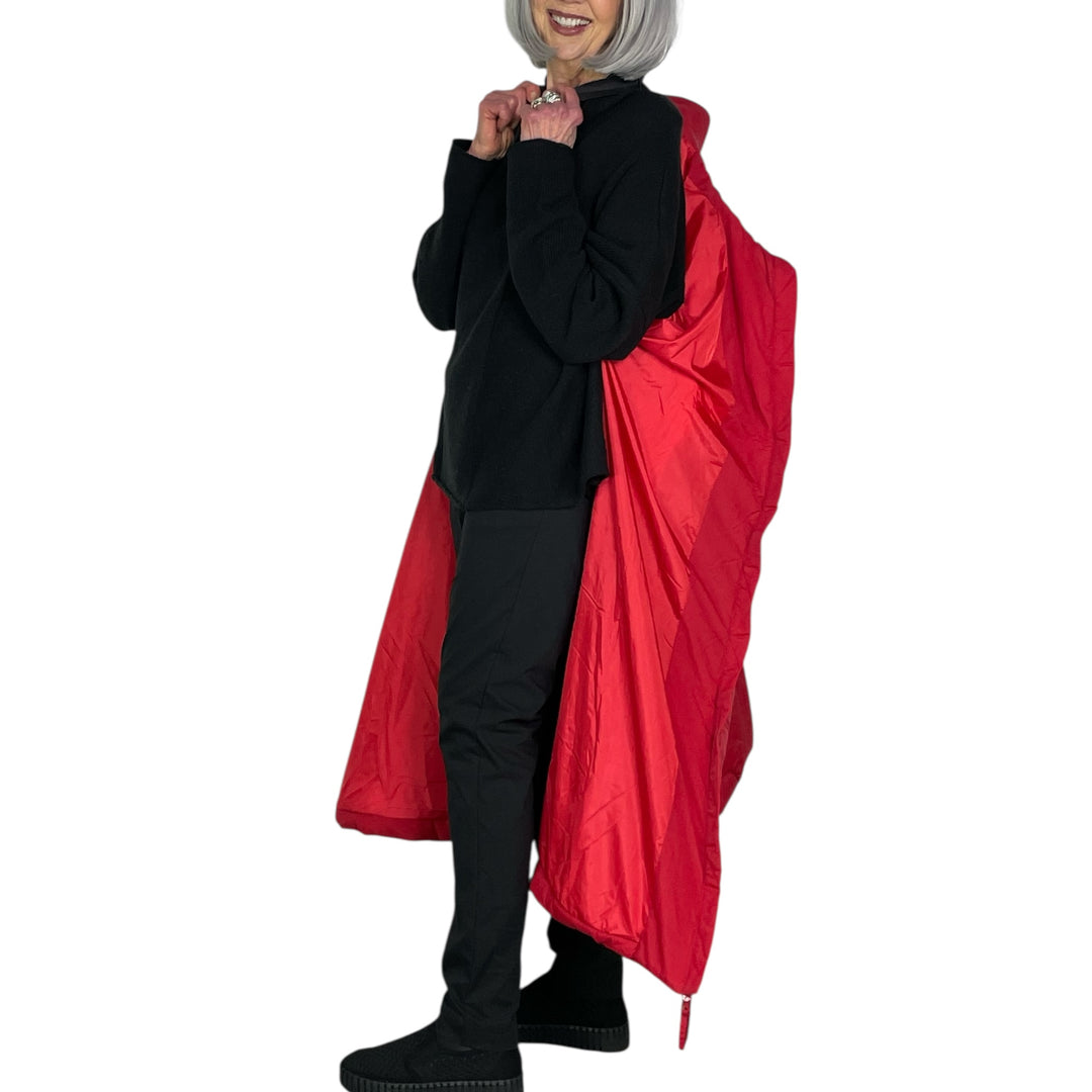 QUILTED PUFFER LONG COAT