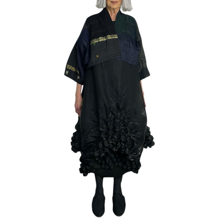 SW PATCH PUFF SLEEVE SHRUG