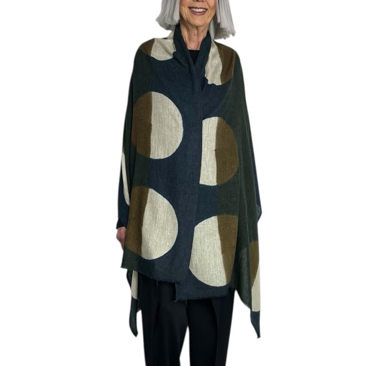 PARADE SHADED DISC MERINO SCARF