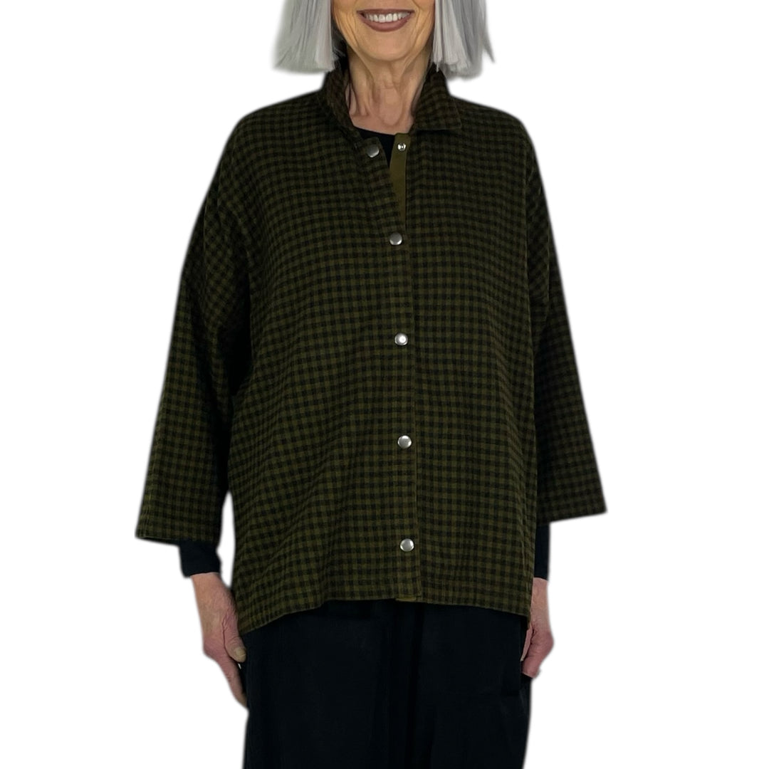 SMALL CHECK BIG SHIRT