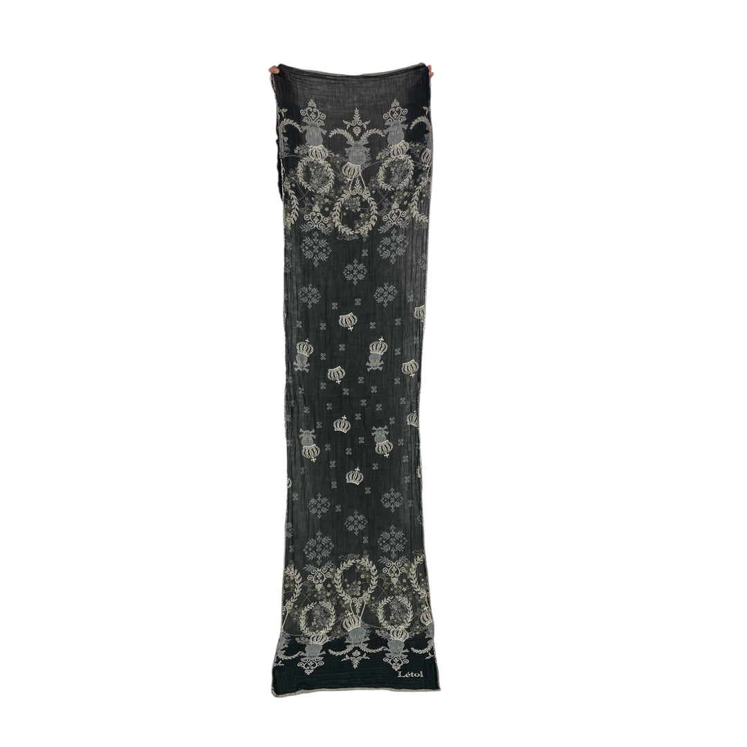 MORTICIA 1 SCARF