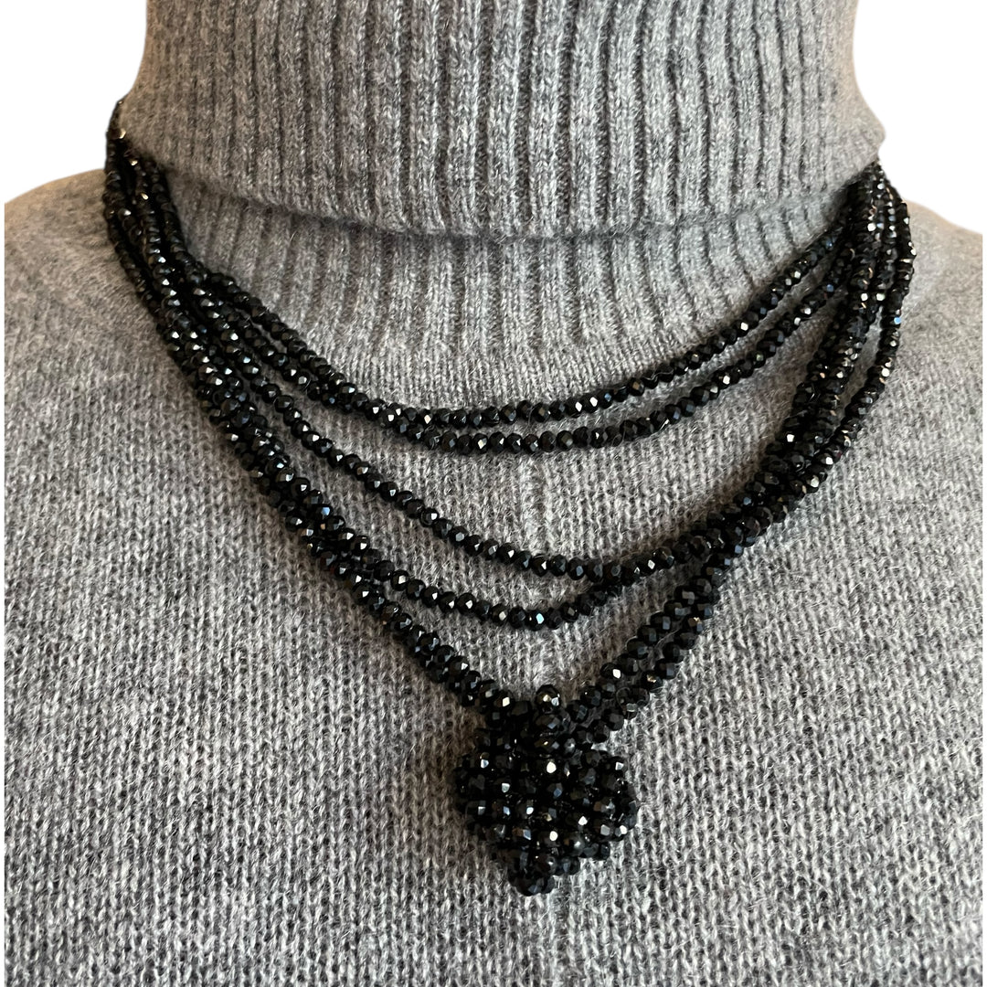 MINI HEART MULTI STRAND CHOKER