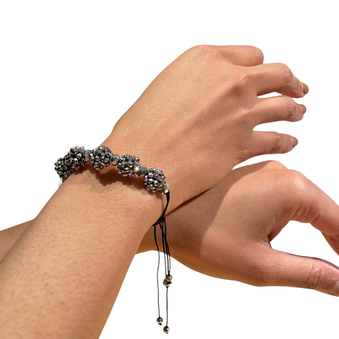 BEADED MARBLES BRACELET