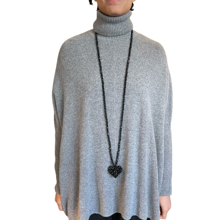 ACROSS HEART LONG NECKLACE