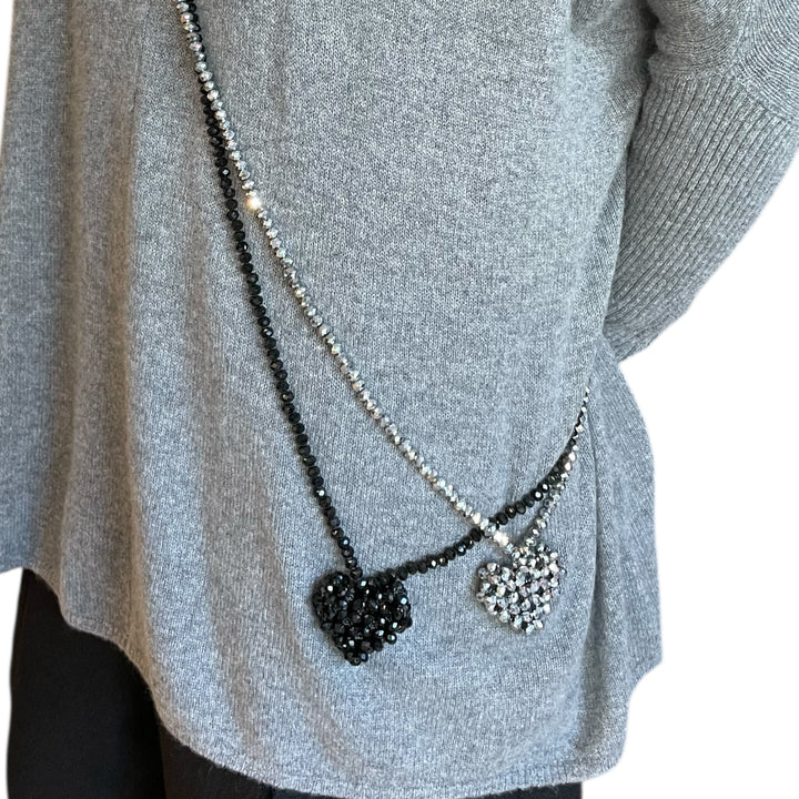 ACROSS HEART XTRA LONG NECKLACE