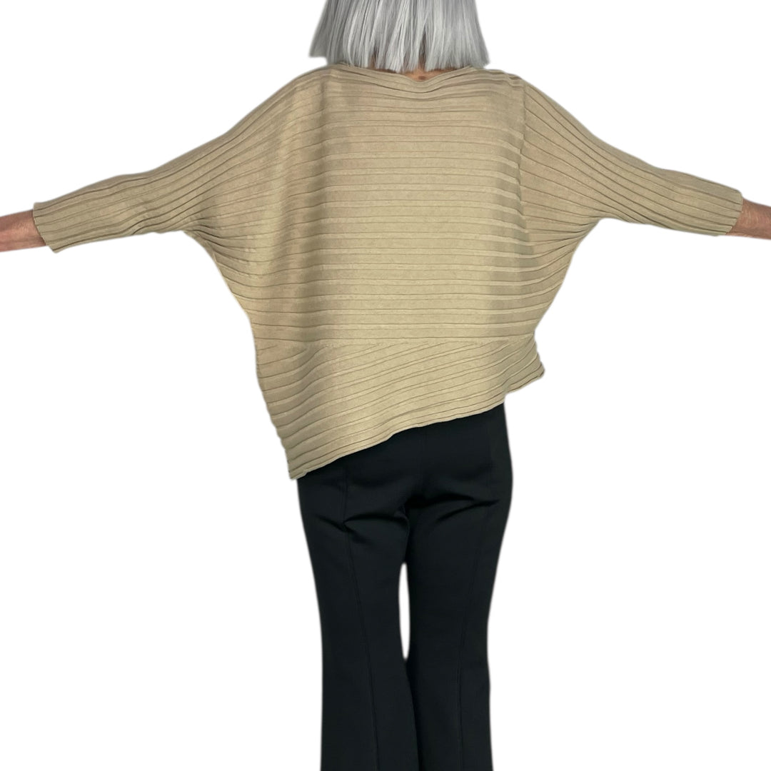 COTTON CASHMERE KNIT TOP