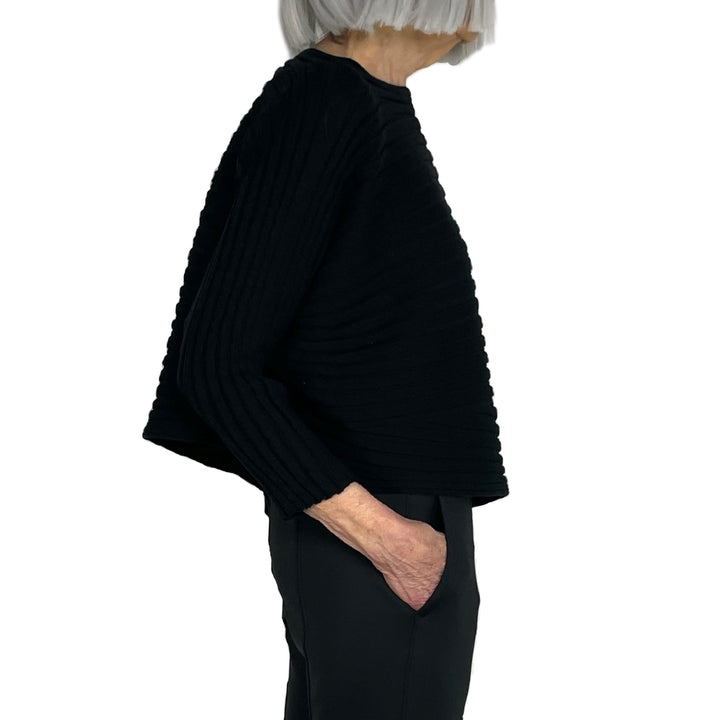 COTTON CASHMERE KNIT TOP