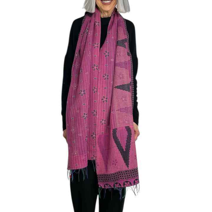 VINTAGE COTTON SCARF - STANDARD