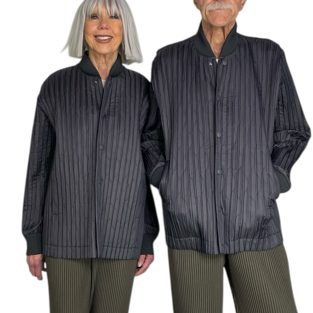 PADDED PLEATS JACKET