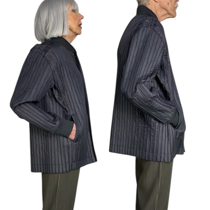 PADDED PLEATS JACKET