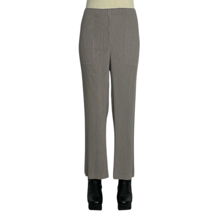 HATCHING PLEATS PANTS